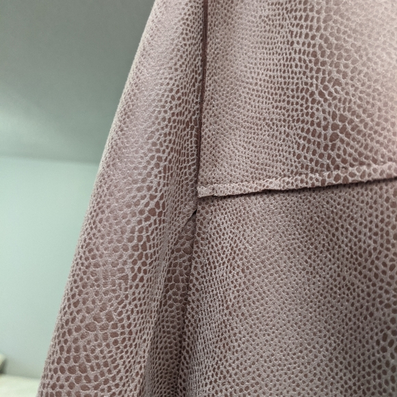 Chico's Scuba Suede Jacket Desert Tan - Picture 4 of 13